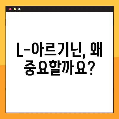 L-아르기닌 보충제 완벽 가이드| 효능, 부작용, 복용법까지 | 건강, 운동, 영양, 보충제