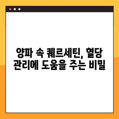 혈당 낮추는 양파의 효능| 양파즙 복용법, 부작용 & 퀘르세틴 효과 | 건강, 당뇨, 식단