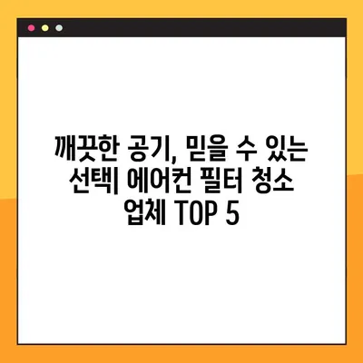 에어컨 필터 청소 업체 추천 Top 5| 비용 비교 & 후기 | 에어컨 청소, 필터 교체, 가격, 서울, 경기, 부산