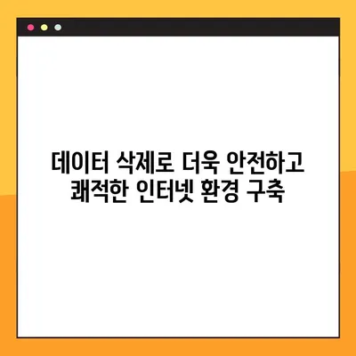 구글 검색 기록 삭제 완벽 가이드| PC & 모바일 2가지 방법 | 개인정보 보호, 인터넷 사용 기록, 데이터 삭제