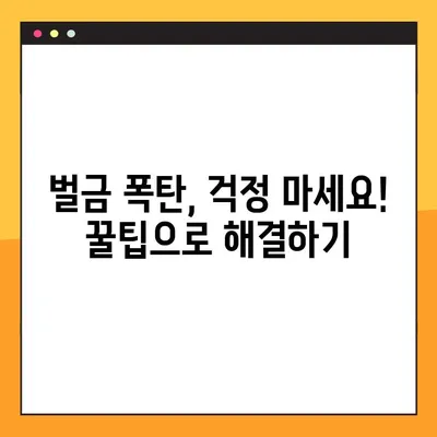 고속도로 통행료 미납 요금, 이렇게 해결하세요! | 4가지 대처 방법, 꿀팁 포함