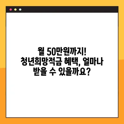 2023 청년희망적금, 조건부터 신청까지 완벽 가이드 | 청년, 희망적금, 신청방법, 자격조건, 혜택