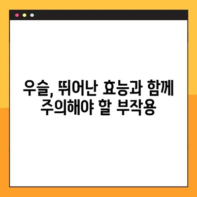 우슬의 효능과 부작용, 안전하게 복용하는 방법 | 우슬차, 우슬즙, 관절 건강, 통증 완화