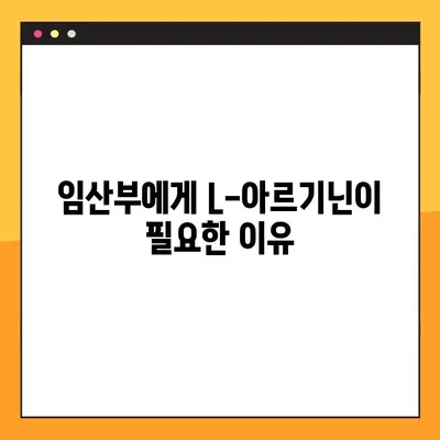 임산부를 위한 L-아르기닌 복용 가이드| 권장량, 효능, 주의사항 | 임신, 건강, 영양, 아미노산